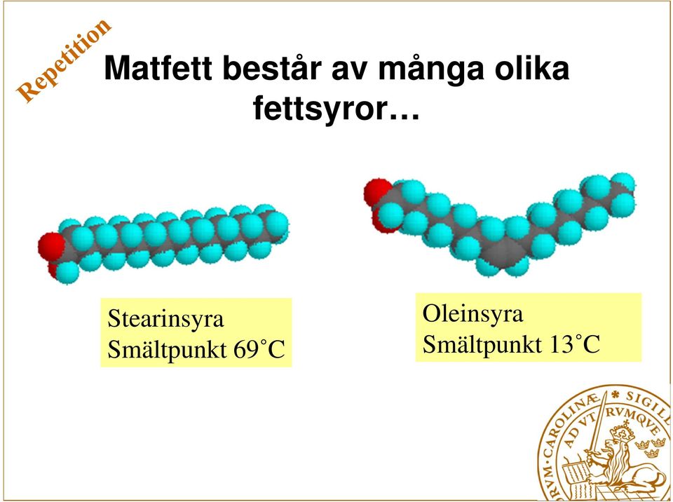 Stearinsyra Smältpunkt