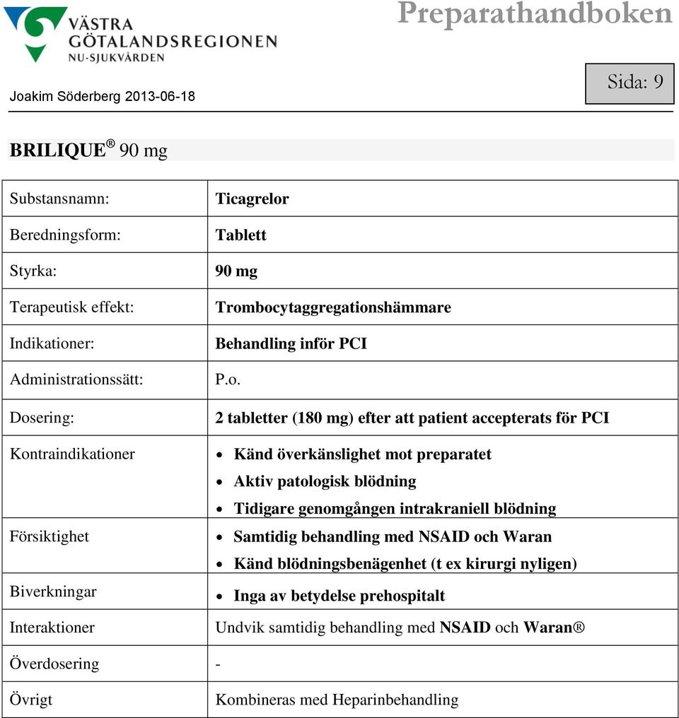 Tablett 90 mg Trom