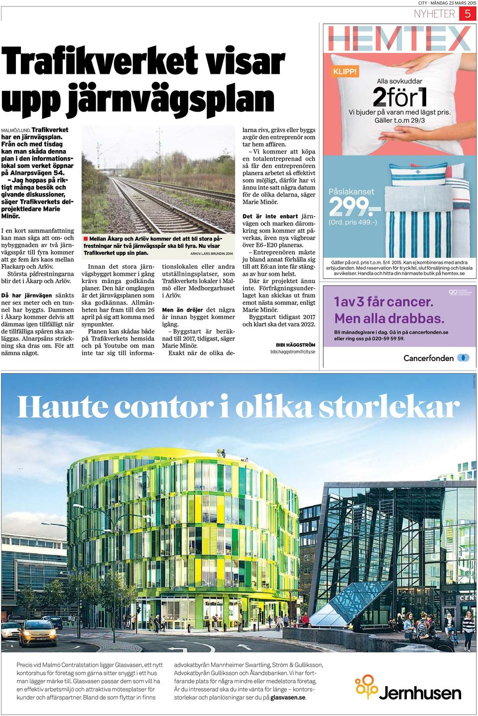 I en kort sammanfattning kan man säga att om- och nybyggnaden av två järnvägsspår till fyra kommer att ge fem års kaos mellan Flackarp och Arlöv. Största påfrestningarna blir det i Åkarp och Arlöv.