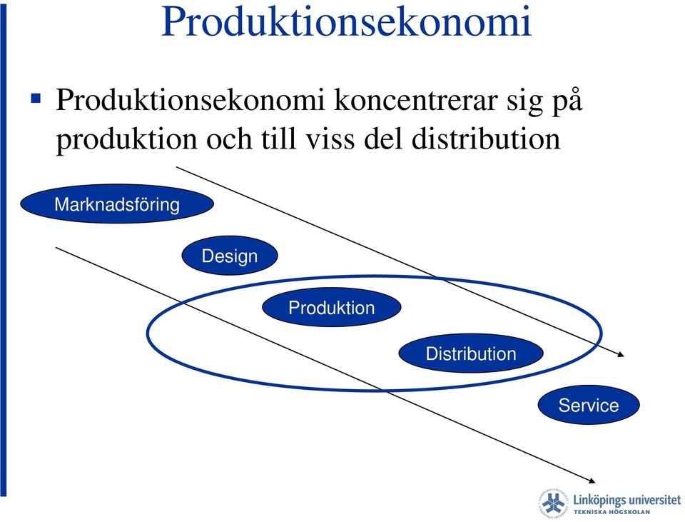till viss del distribution
