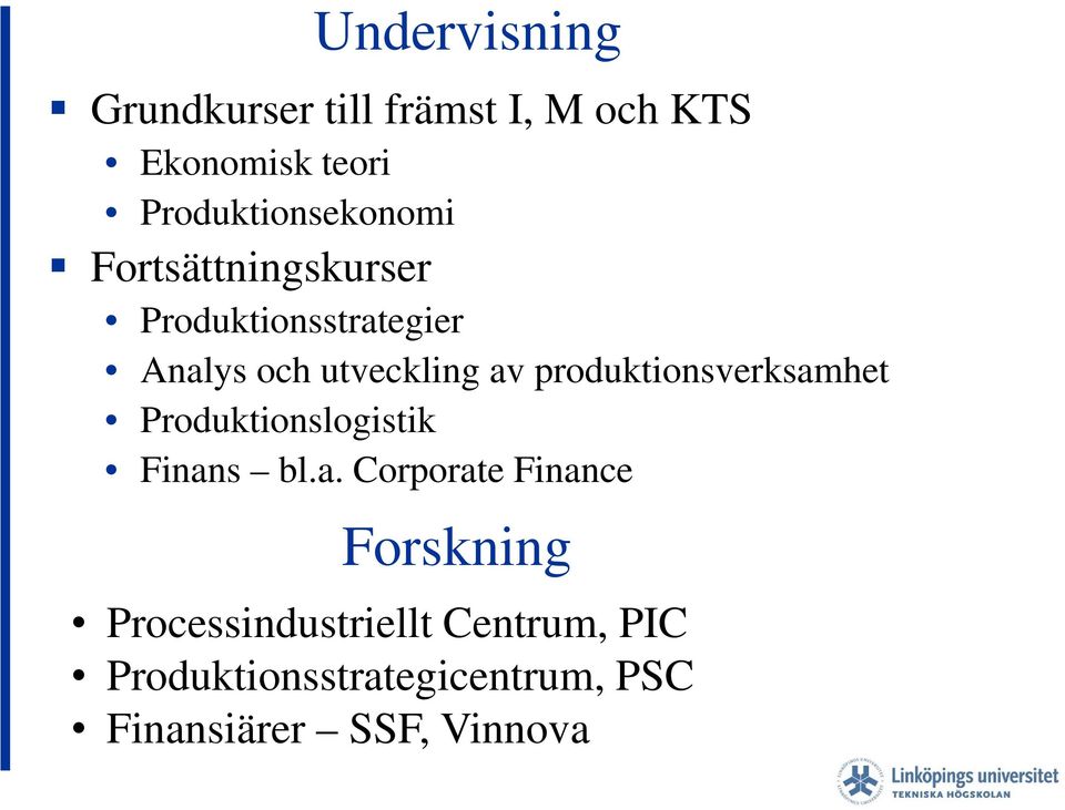 utveckling av