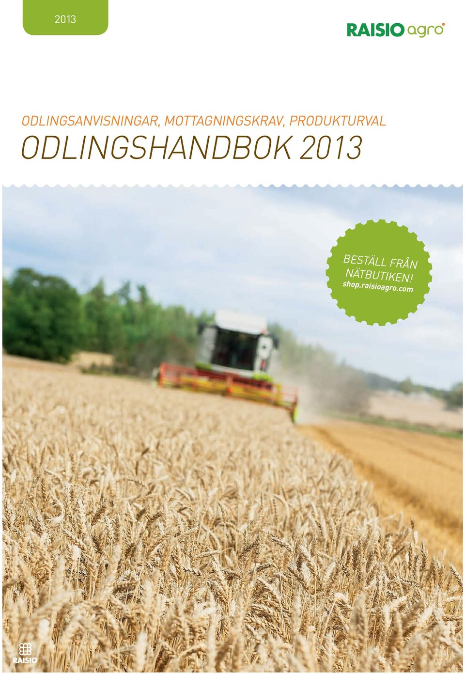 ODLINGSHANDBOK 2013 BESTÄLL