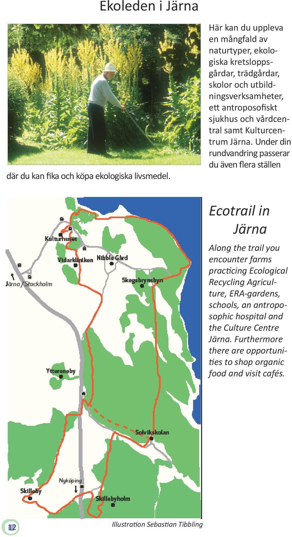 sjukhus och vårdcentral samt Kulturcentrum Järna.