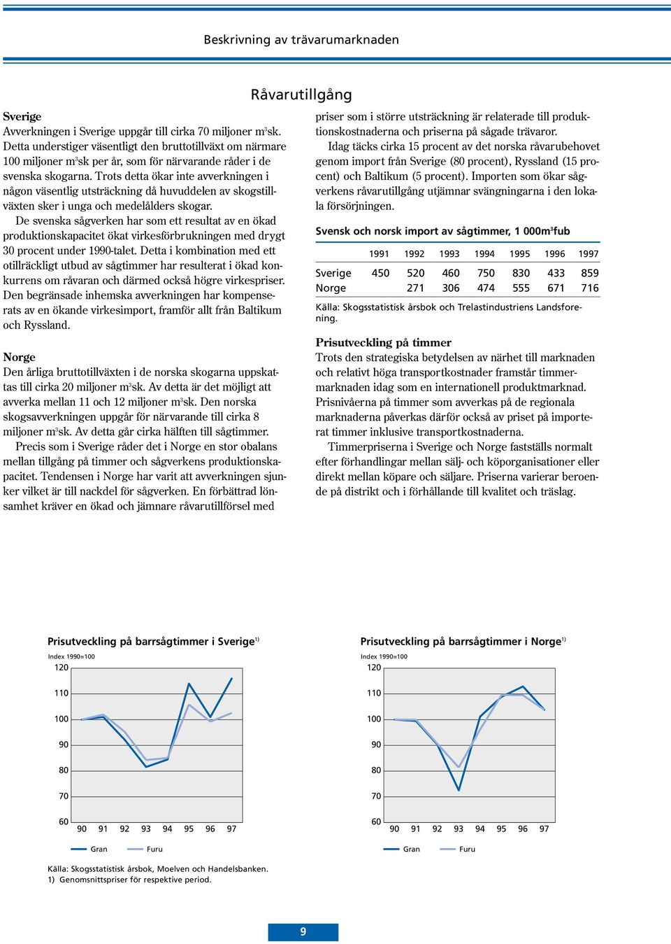 Trots detta ökar inte avverkningen i någon väsentlig utsträckning då huvuddelen av skogstillväxten sker i unga och medelålders skogar.