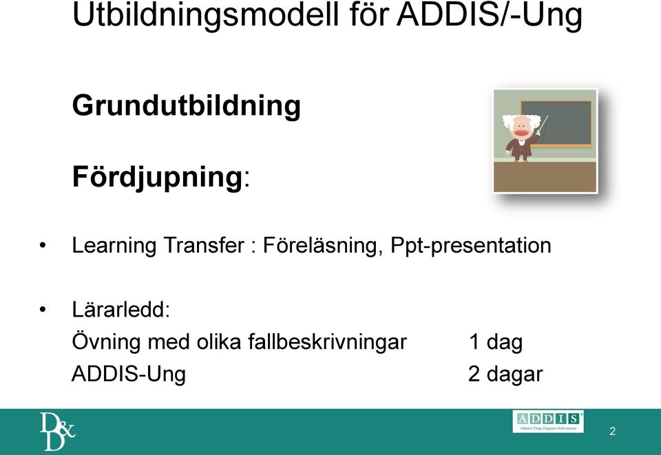 Transfer : Föreläsning, Ppt-presentation