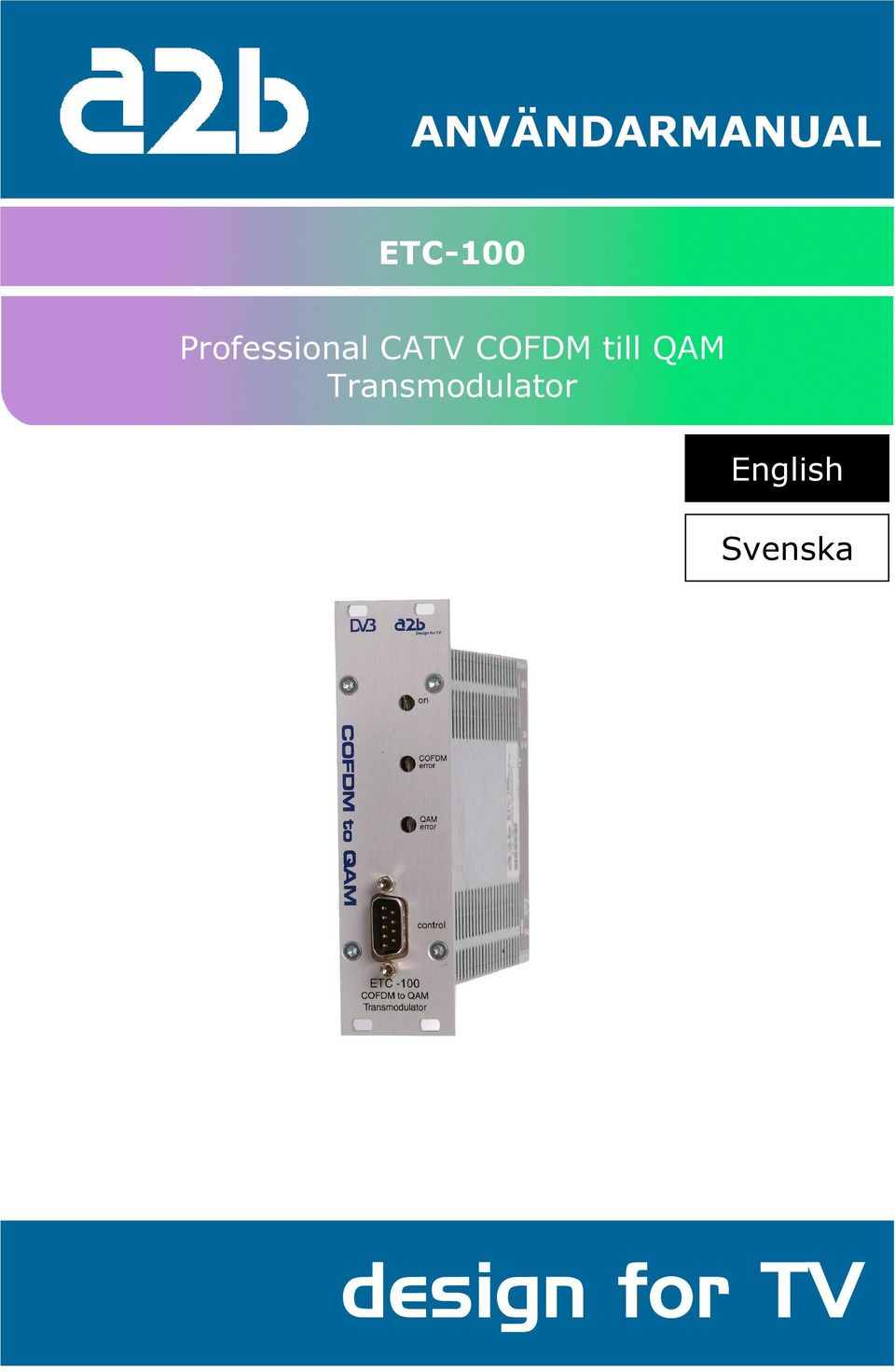 till QAM Transmodulator