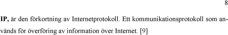 Ett kommunikationsprotokoll som