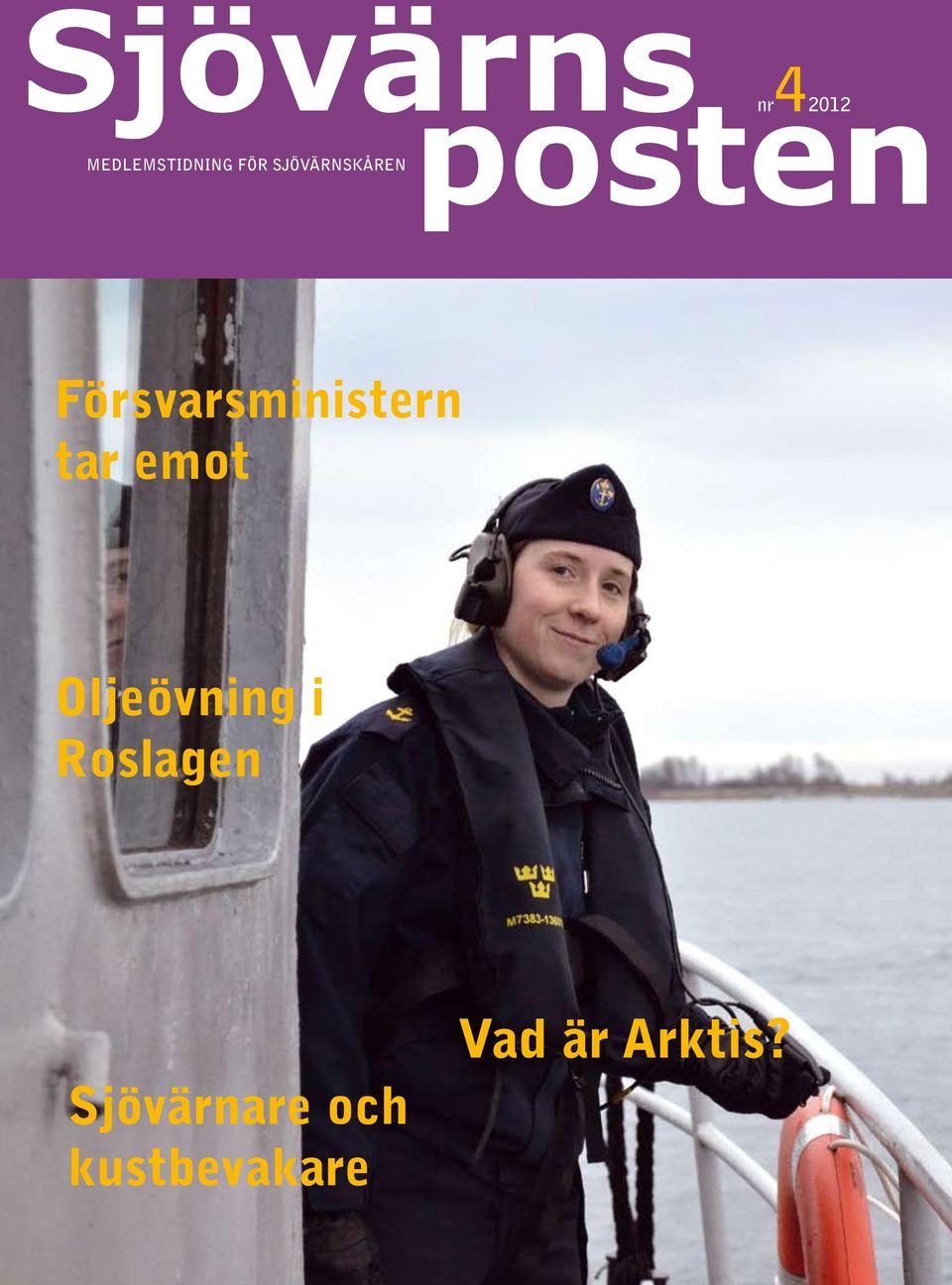 Försvarsministern tar emot