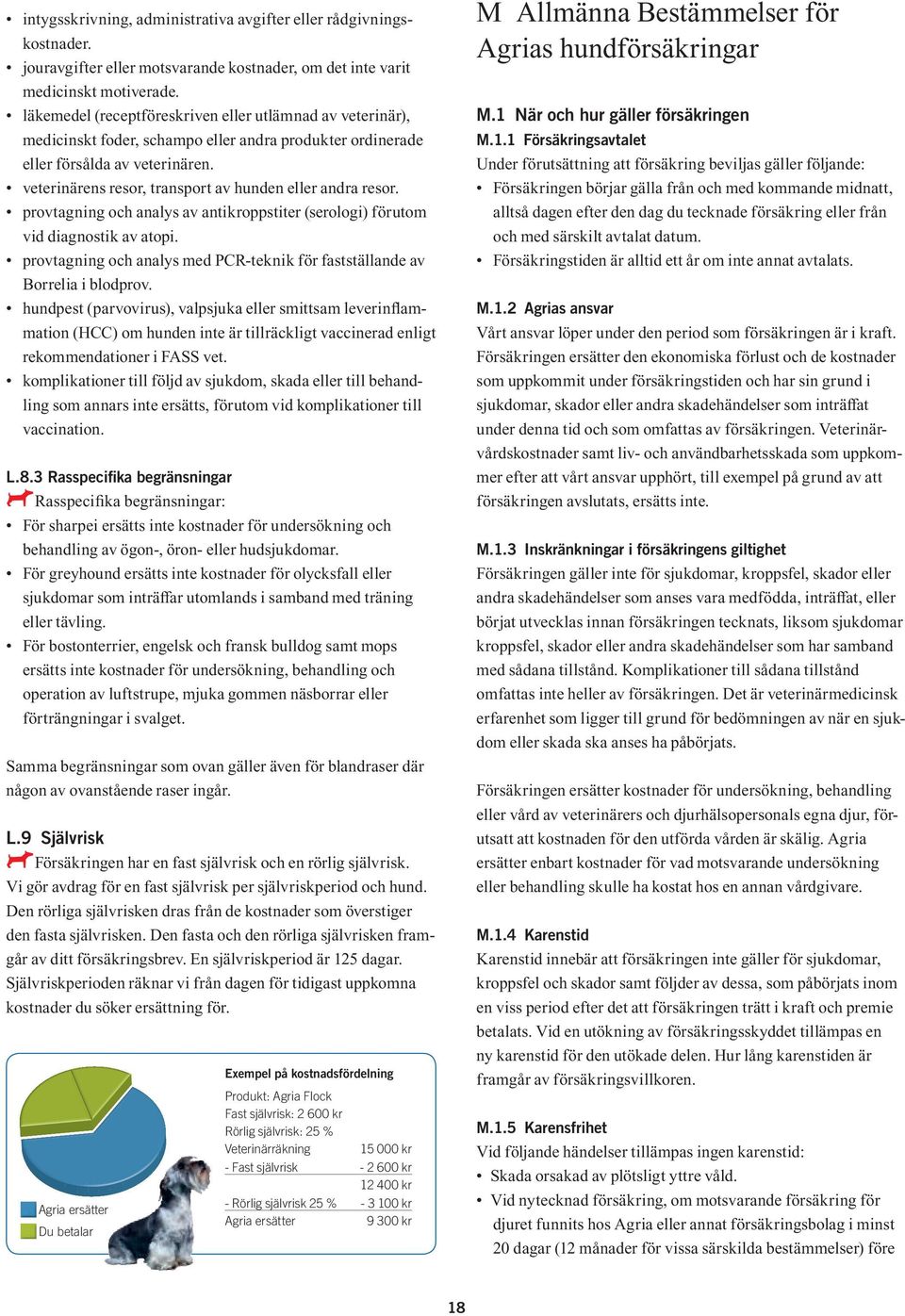 veterinärens resor, transport av hunden eller andra resor. provtagning och analys av antikroppstiter (serologi) förutom vid diagnostik av atopi.