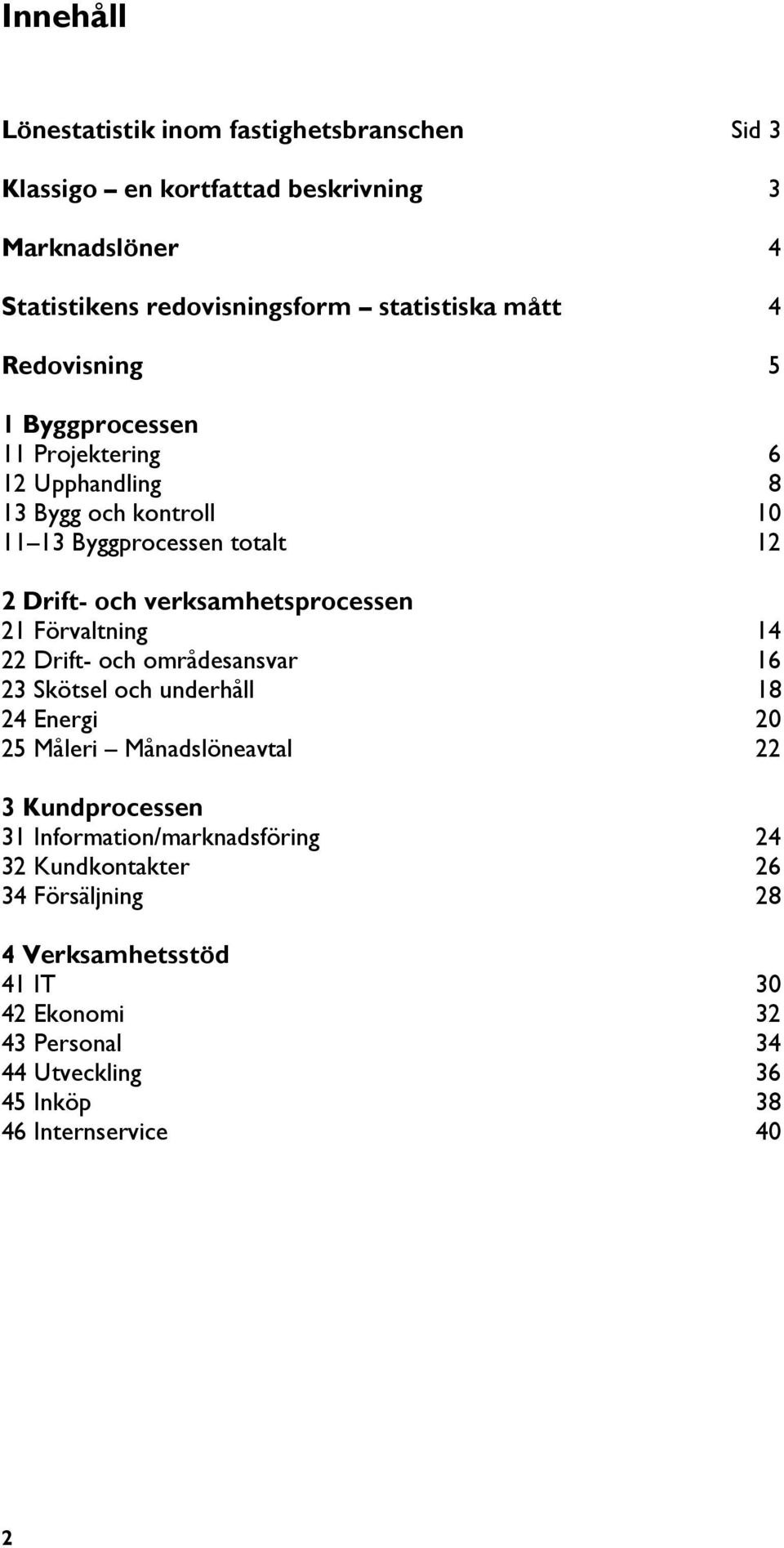 Förvaltning 14 22 Drift- och områdesansvar 16 23 Skötsel och underhåll 18 24 Energi 20 25 Måleri Månadslöneavtal 22 3 Kundprocessen 31