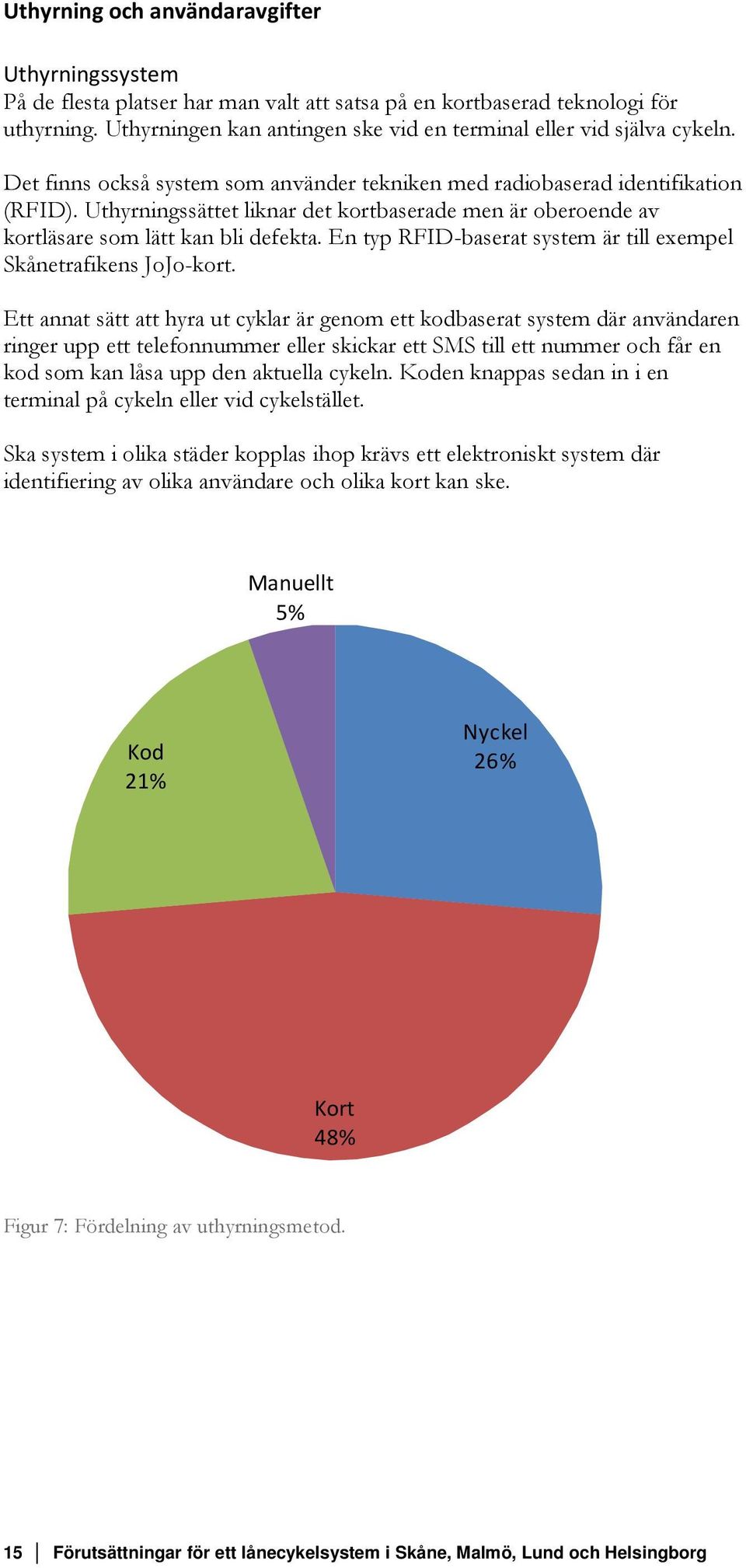 Uthyrningssättet liknar det kortbaserade men är oberoende av kortläsare som lätt kan bli defekta. En typ RFID-baserat system är till exempel Skånetrafikens JoJo-kort.