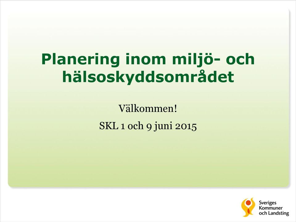 hälsoskyddsområdet