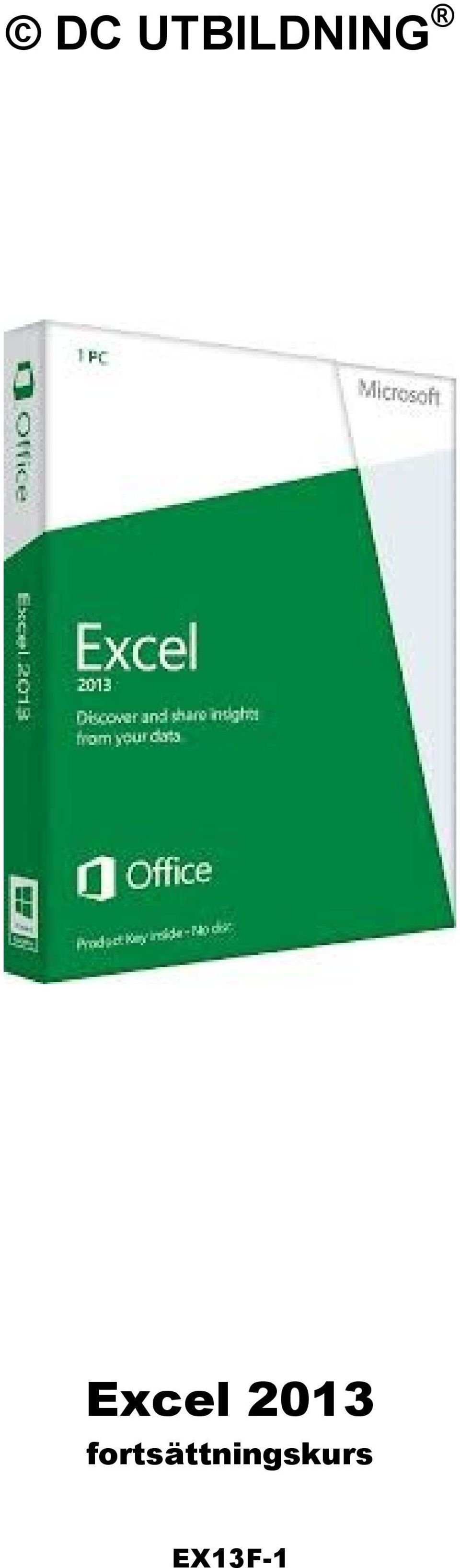 Excel 2013