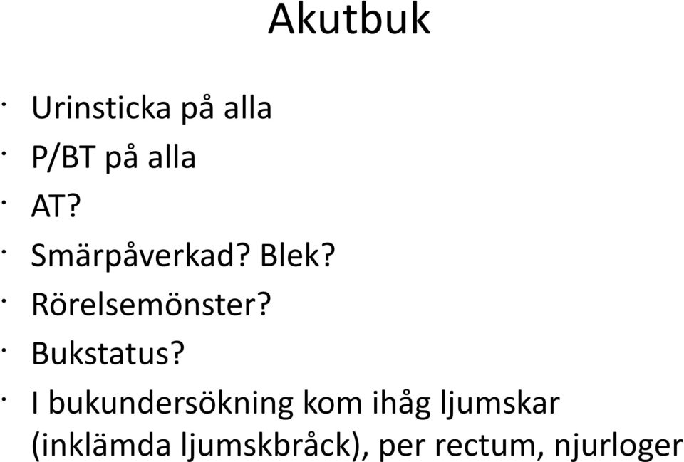 Bukstatus?