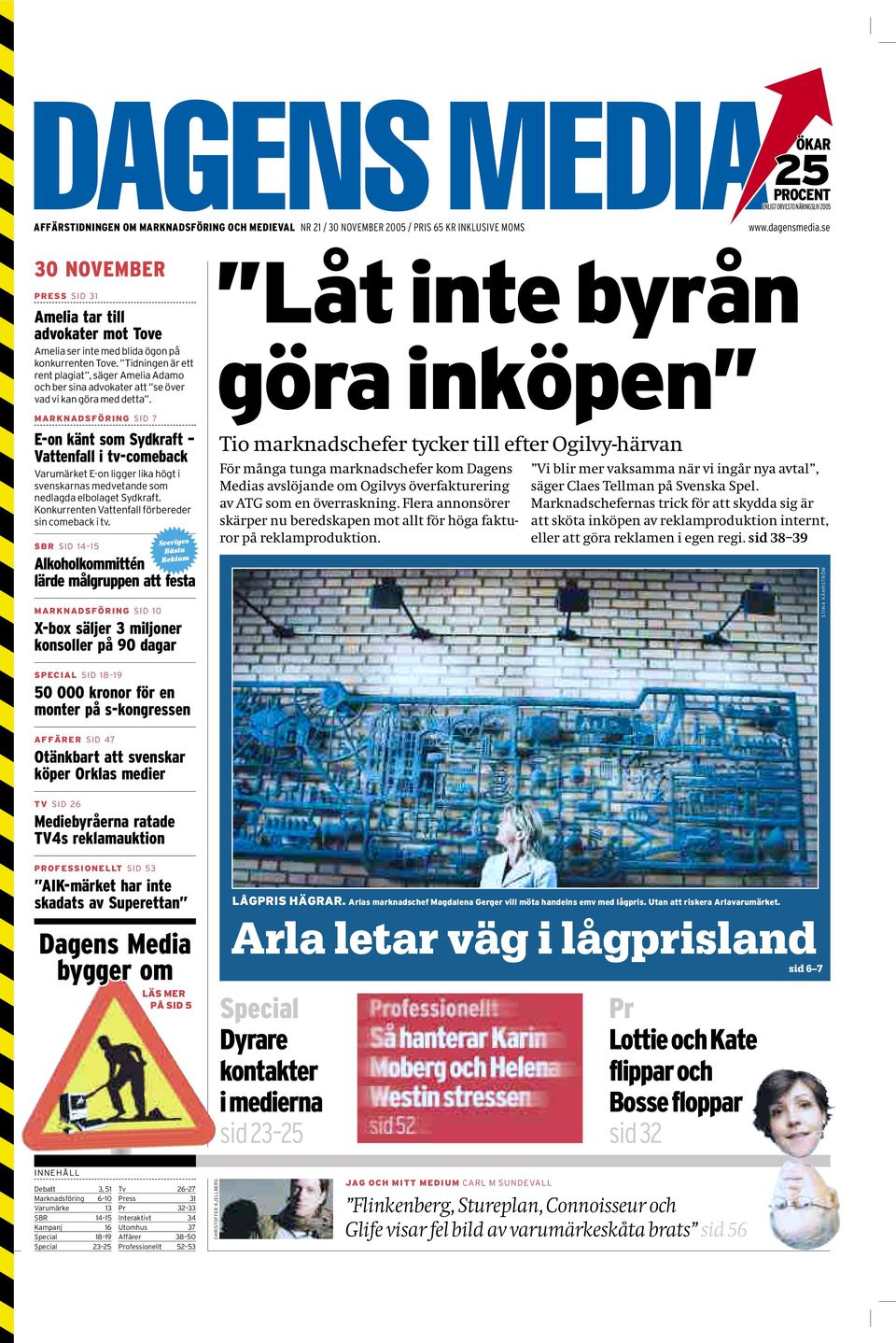 Tidningen är ett rent plagiat, säger Amelia Adamo och ber sina advokater att se över vad vi kan göra med detta.