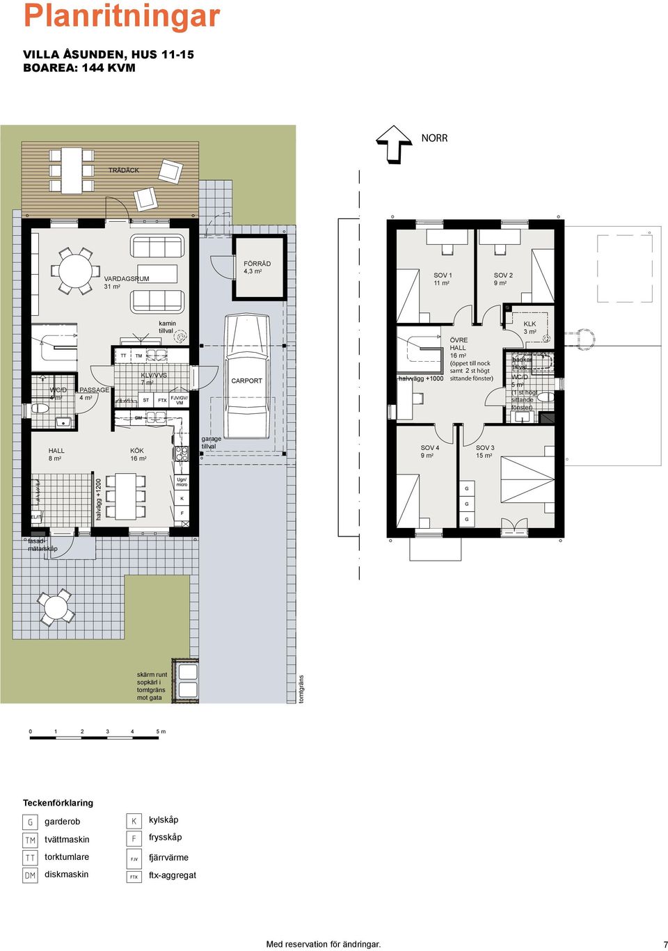 etc enligt ingår mot Material- ej gata i och leveransbeskrivning (asfalt, plattbeläggning, gräs etc ingår ej i 0 1 20 31 4 2 5 3m 4 5 m FÖRRÅD 4,3 m2 CARPORT 4,9 m² 4,9 m² FÖRRÅD 4,3 m2 CARPORT