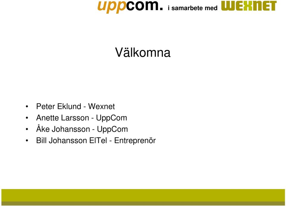 UppCom Åke Johansson -
