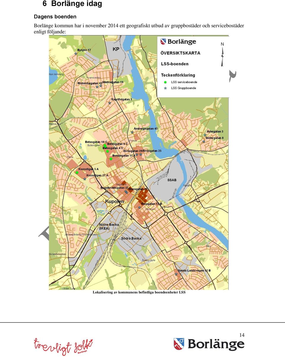 gruppbostäder och servicebostäder enligt