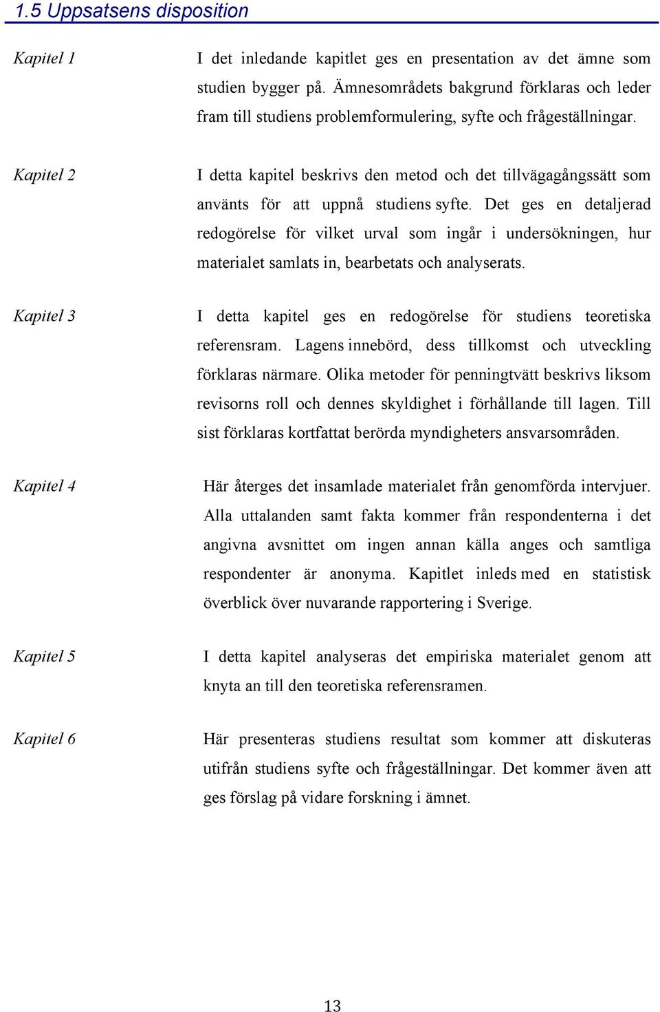 Kapitel 2 I detta kapitel beskrivs den metod och det tillvägagångssätt som använts för att uppnå studiens syfte.