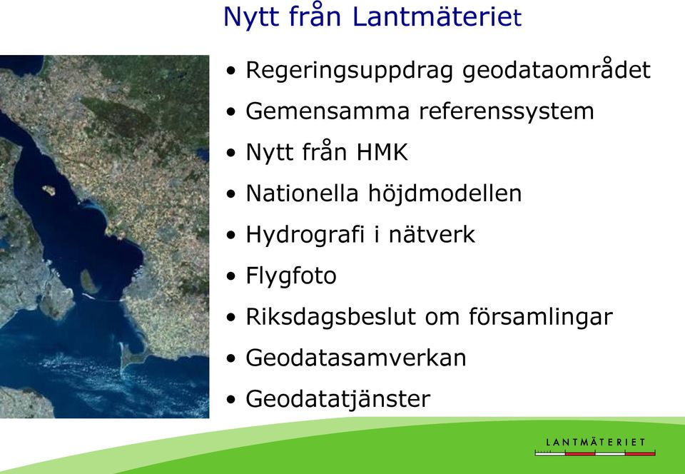 HMK Nationella höjdmodellen Hydrografi i nätverk