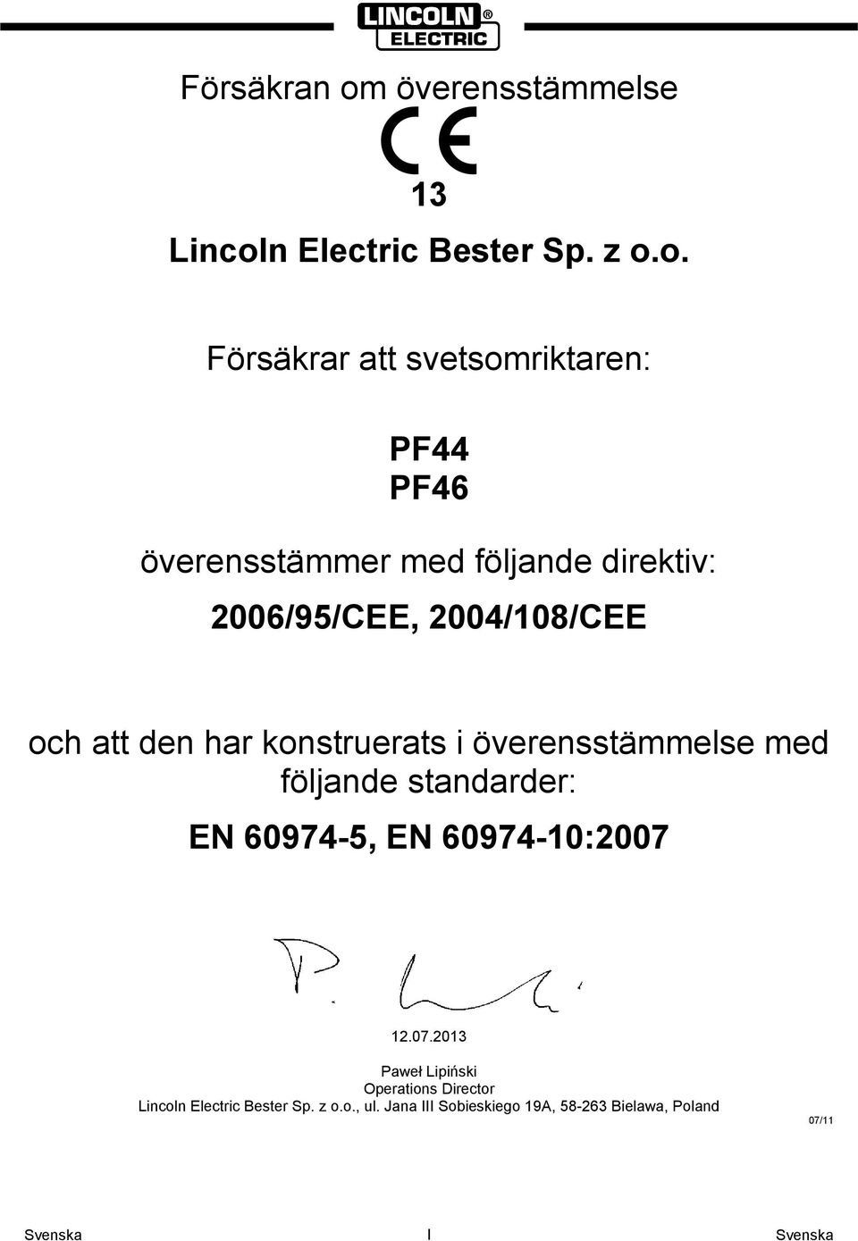 n Electric Bester Sp. z o.