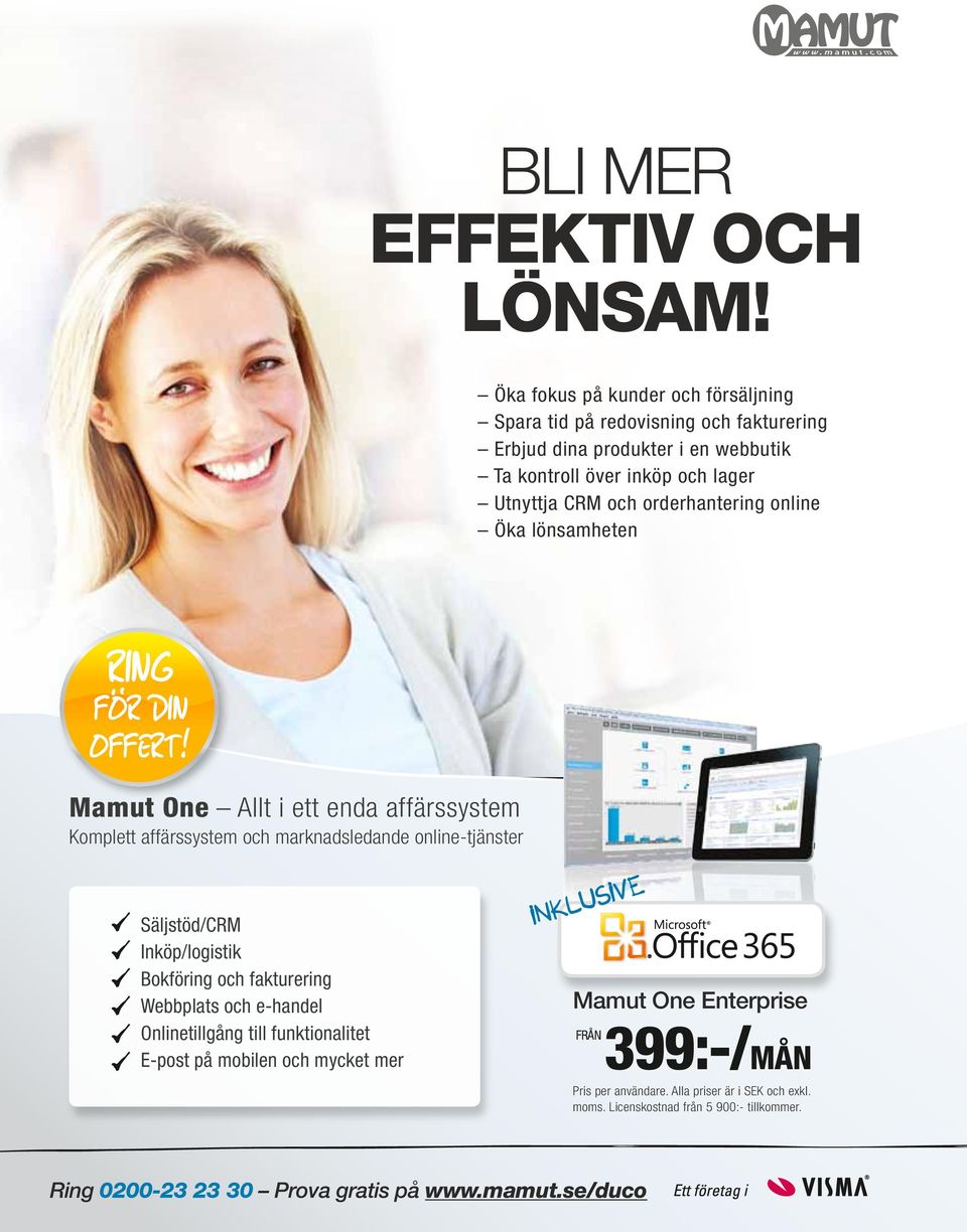 orderhantering online Öka lönsamheten Ring för din offert!