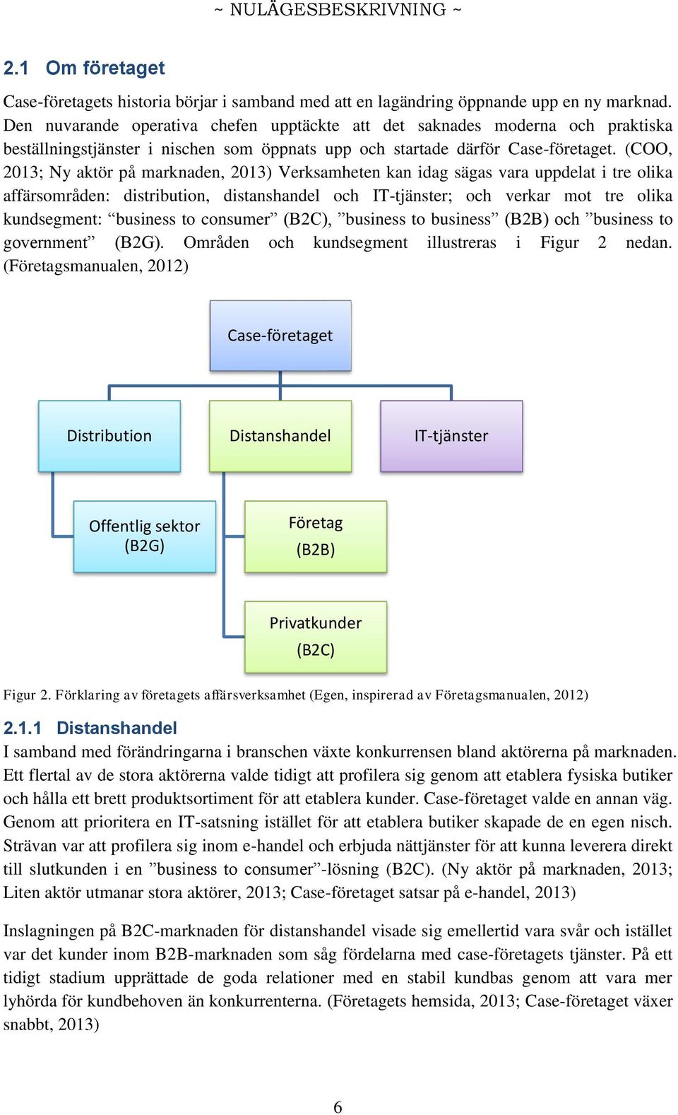 (COO, 2013; Ny aktör på marknaden, 2013) Verksamheten kan idag sägas vara uppdelat i tre olika affärsområden: distribution, distanshandel och IT-tjänster; och verkar mot tre olika kundsegment: