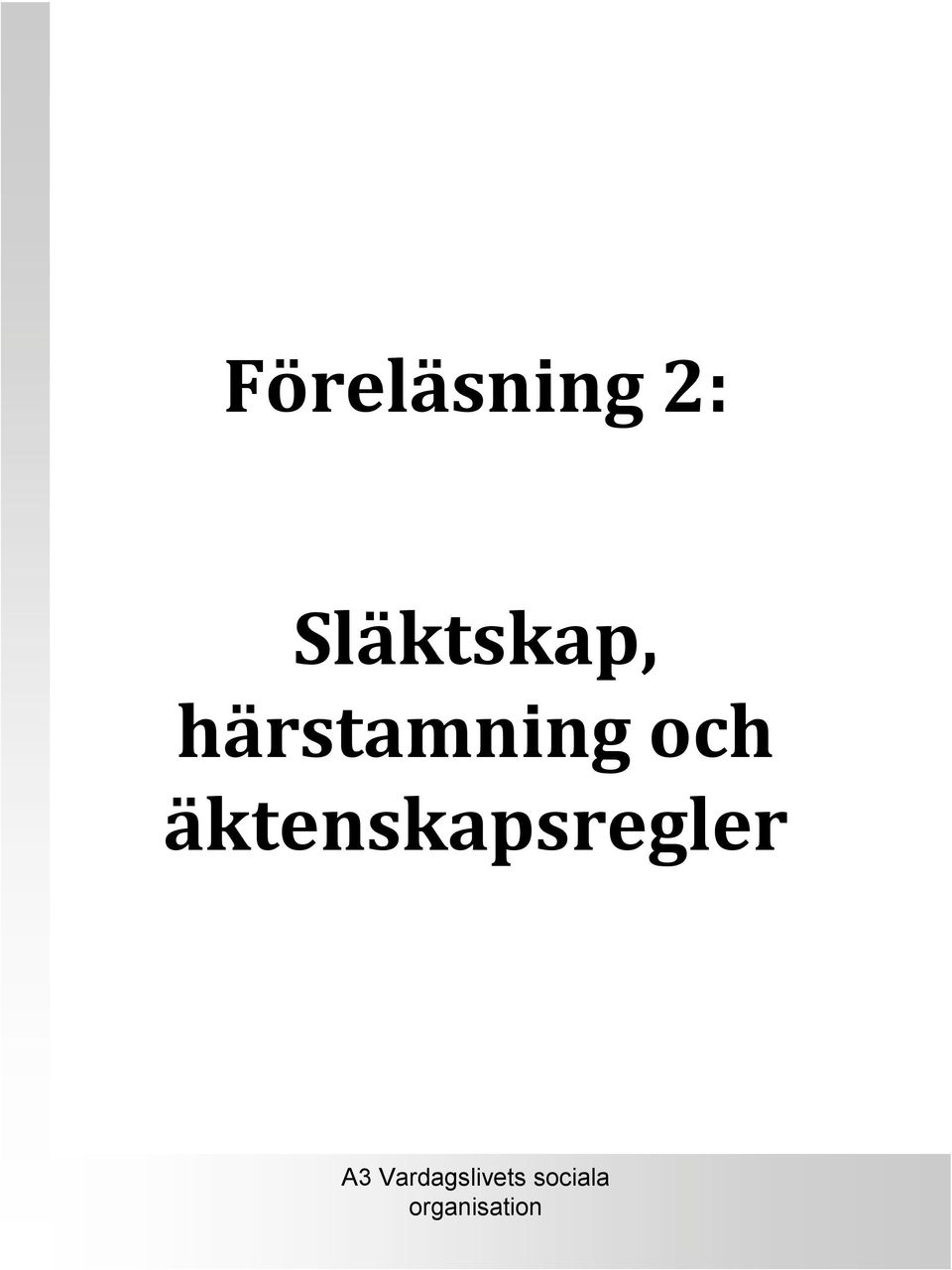 härstamning