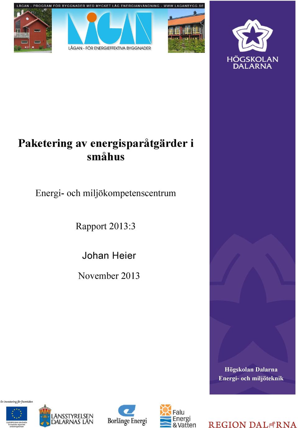 miljökompetenscentrum Rapport 2013:3