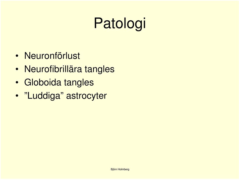 Neurofibrillära