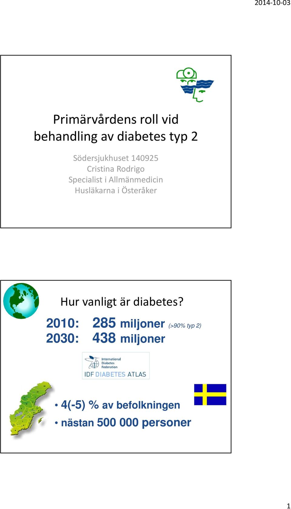 Österåker Hur vanligt är diabetes?