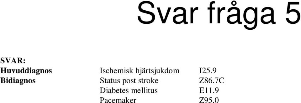 9 Bidiagnos Status post stroke