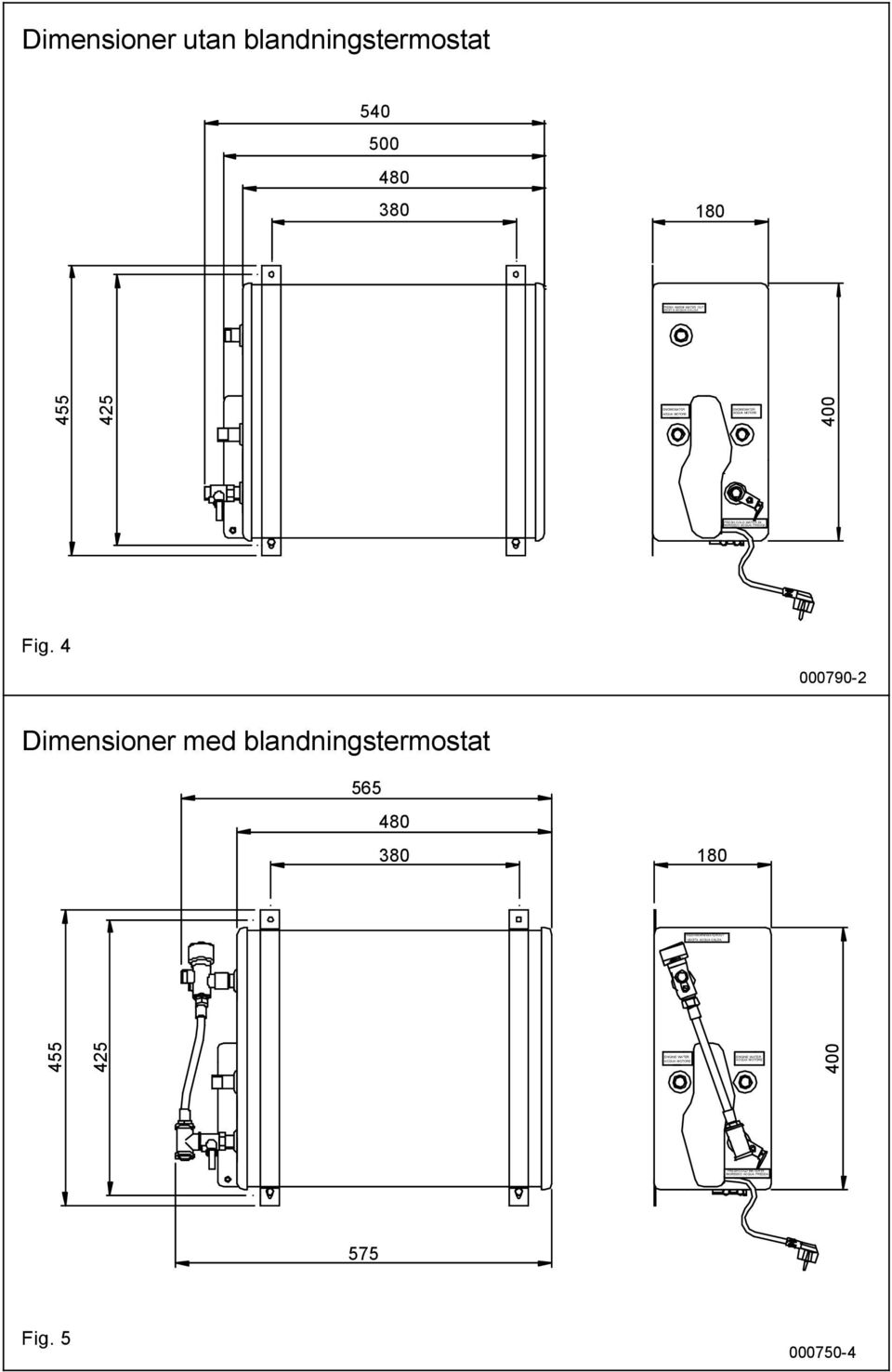 OUT 455 425 ENGINEWATER 400 Fig.