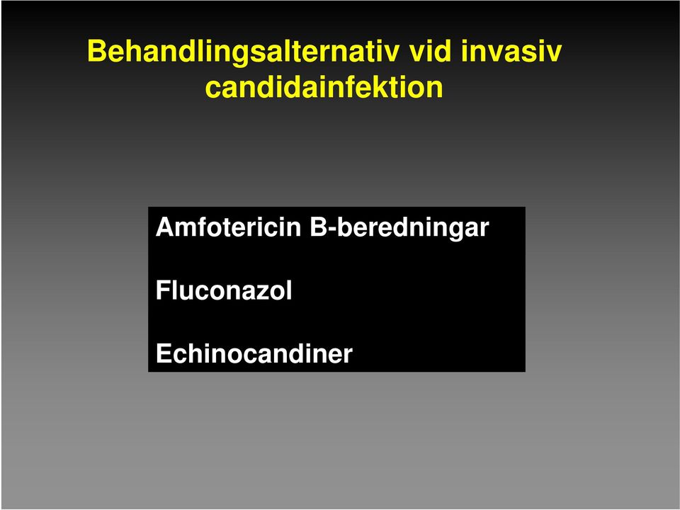 Amfotericin B-beredningar