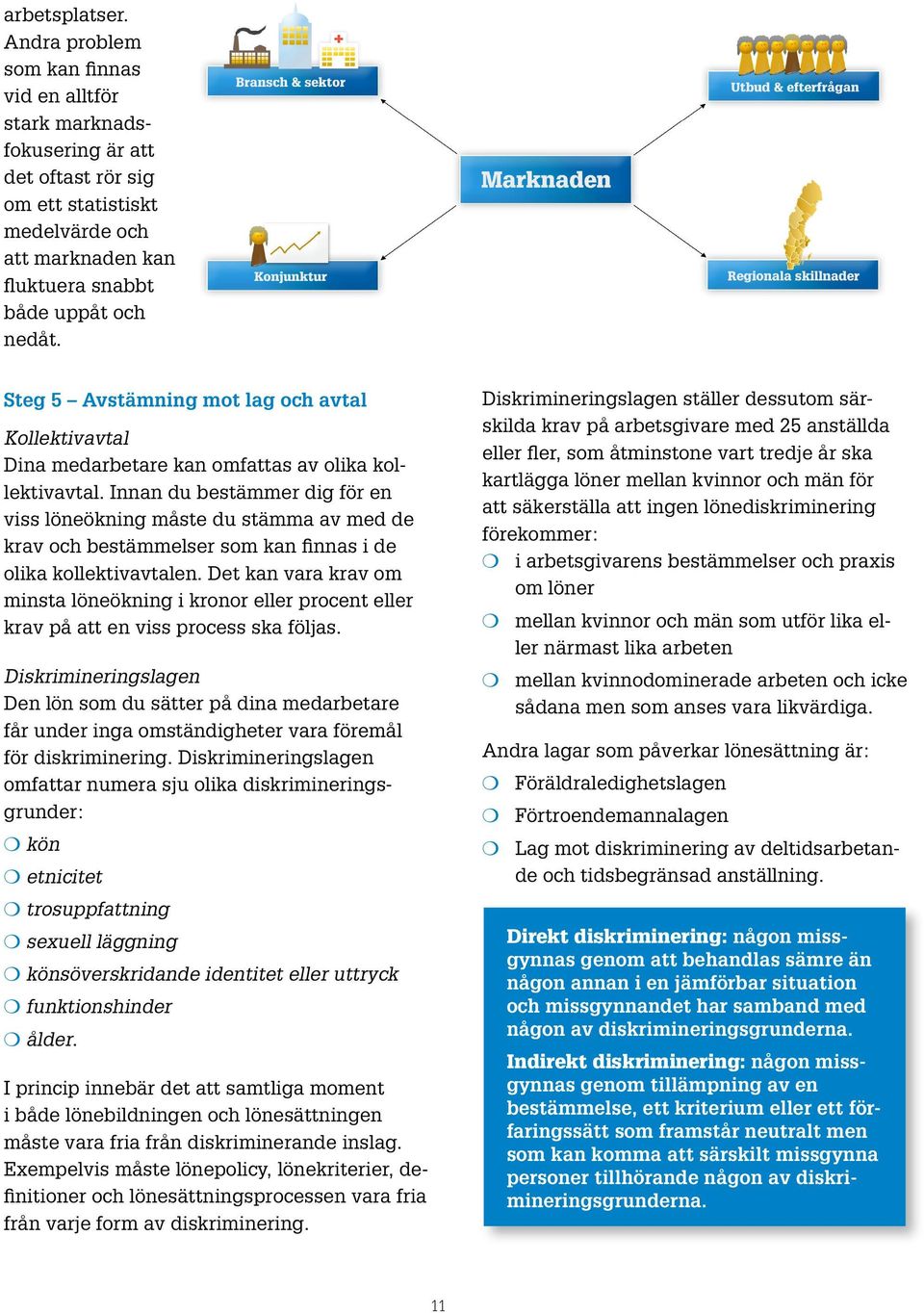 Innan du bestämmer dig för en viss löneökning måste du stämma av med de krav och bestämmelser som kan finnas i de olika kollektivavtalen.