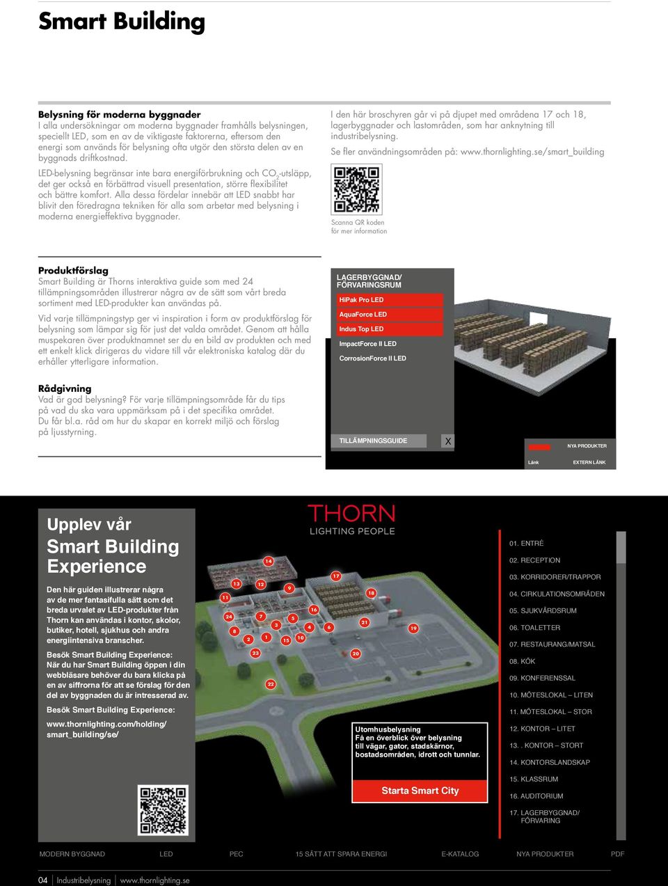 LED-belysning begränsar inte bara energiförbrukning och CO 2 -utsläpp, det ger också en förbättrad visuell presentation, större flexibilitet och bättre komfort.