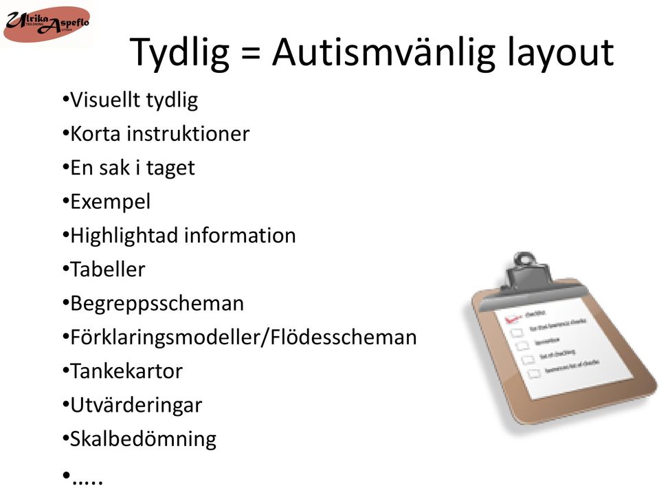 information Tabeller Begreppsscheman