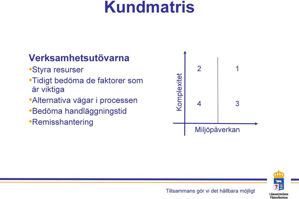 viktiga Alternativa vägar i processen Bedöma