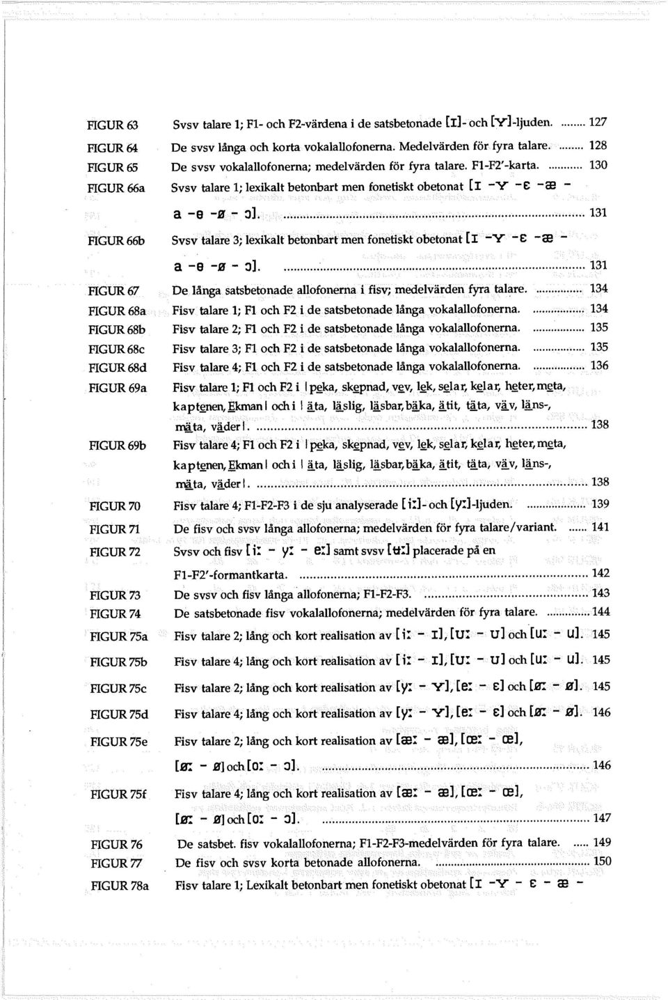 FIF2'karta 130 Svsv talare 1; lexikalt betonbart men fonetiskt obetonat [1 V e: ee a 9 g :11 131 Svsv t late 3; lexikalt betonbatbnenfollctiskt obetonat [I V e: ee a 9 g :11 131 De långa satsbetonade