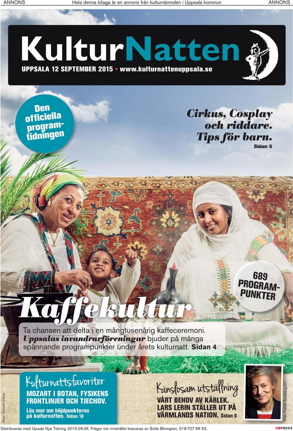 Uppsalas invandrarföreningar bjuder på många spännande programpunkter under årets kulturnatt.