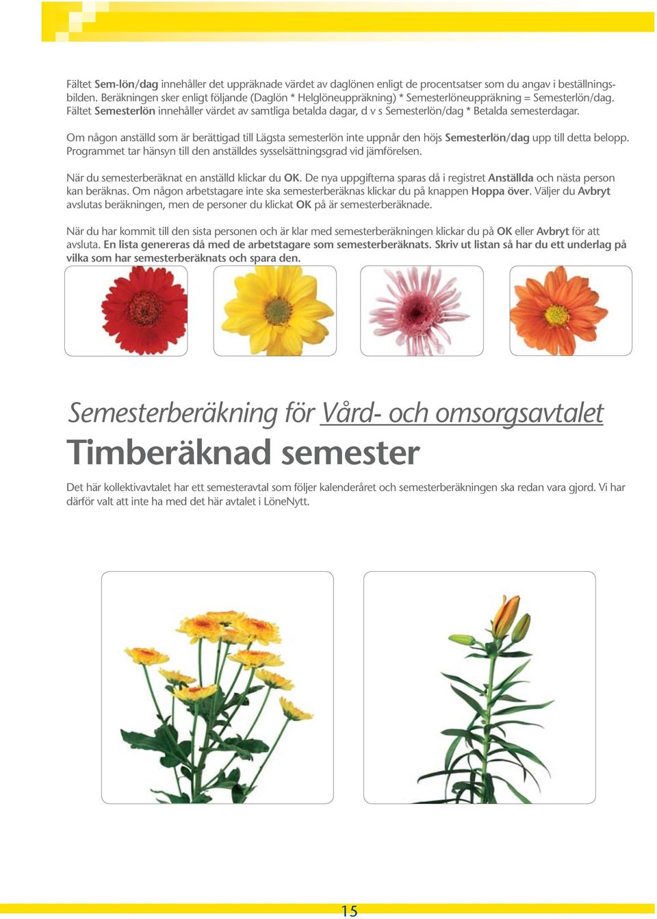 Fältet Semesterlön innehåller värdet av samtliga betalda dagar, d v s Semesterlön/dag * Betalda semesterdagar.