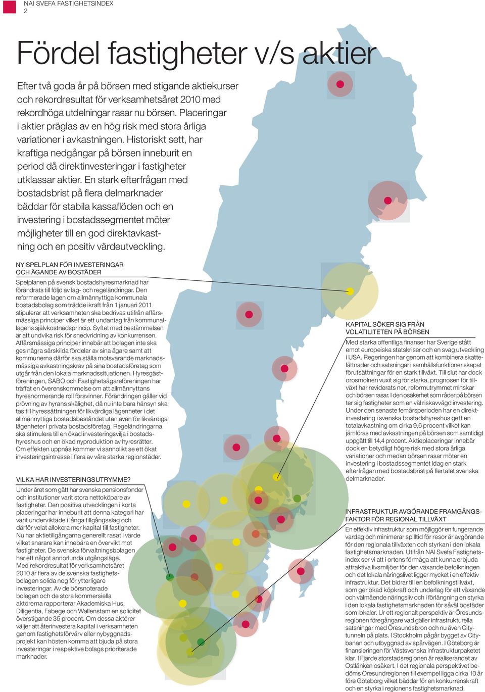 Historiskt sett, har kraftiga nedgångar på börsen inneburit en period då direktinvesteringar i fastigheter utklassar aktier.