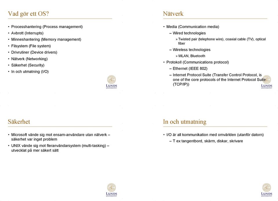 Protokoll (Communications protocol) Ethernet (IEEE 802) Internet Protocol Suite (Transfer Control Protocol, is one of the core protocols of the Internet