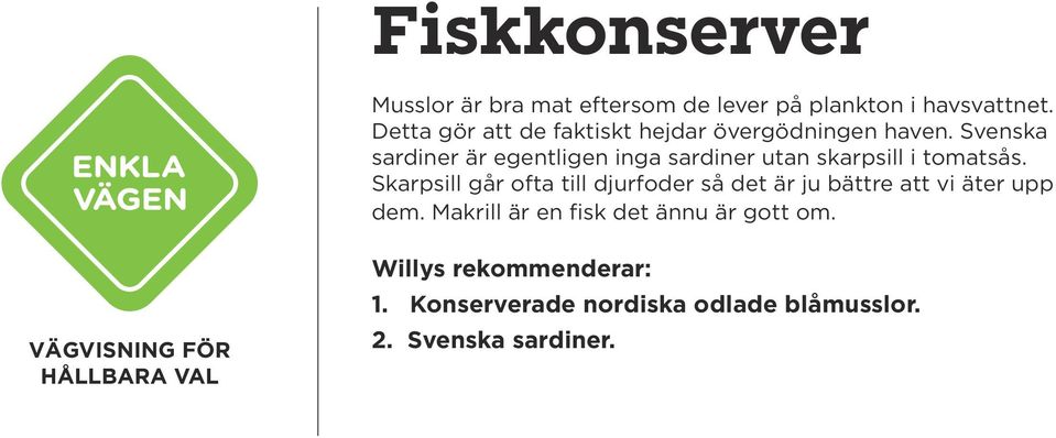 Svenska sardiner är egentligen inga sardiner utan skarpsill i tomatsås.