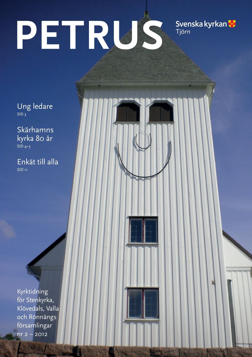 11 Kyrktidning för Stenkyrka, Klövedals,