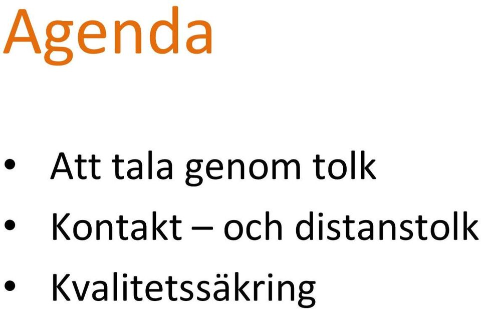 Kontakt och