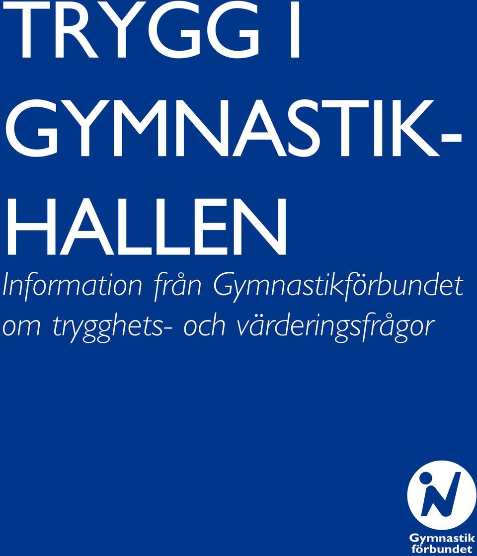 Gymnastikförbundet om