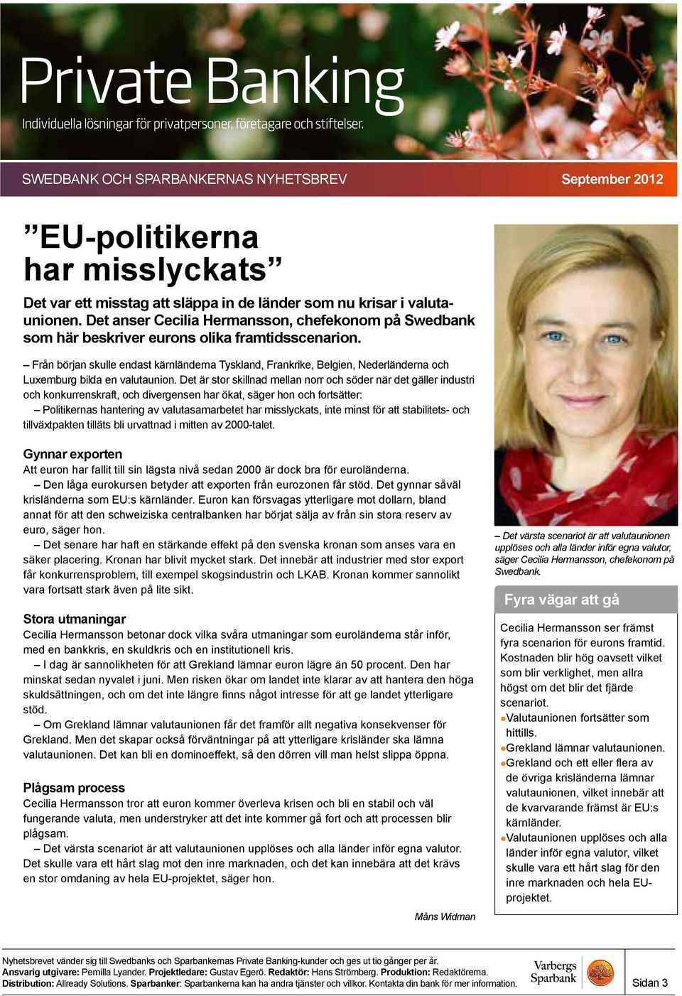 Från början skulle endast kärnländerna Tyskland, Frankrike, Belgien, Nederländerna och Luxemburg bilda en valutaunion.