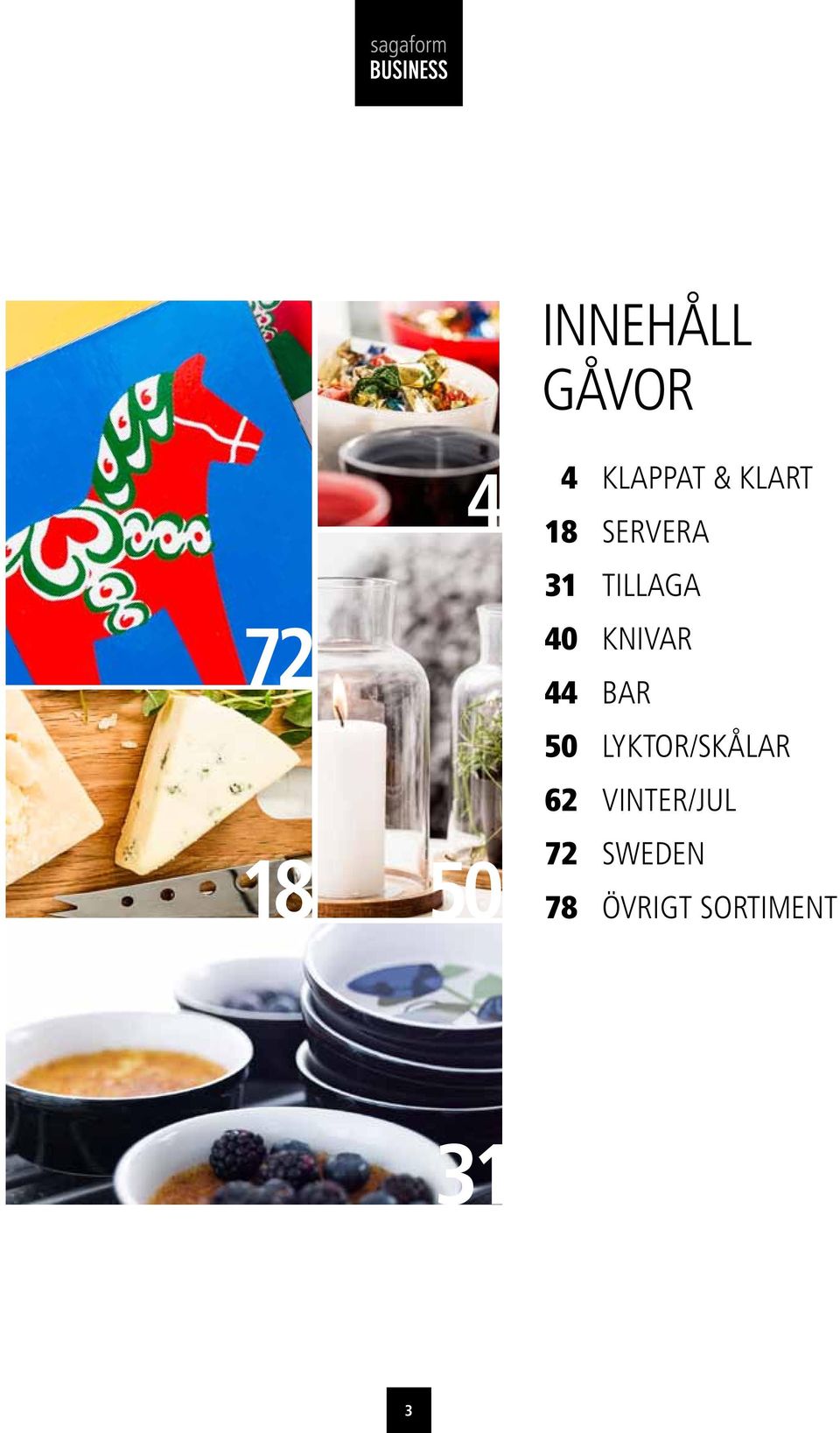 SERVERA TILLAGA KNIVAR BAR