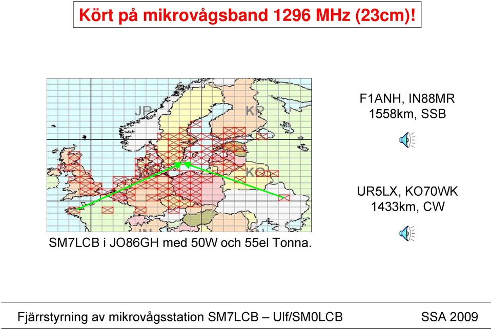 F1ANH, IN88MR 1558km, SSB UR5LX,